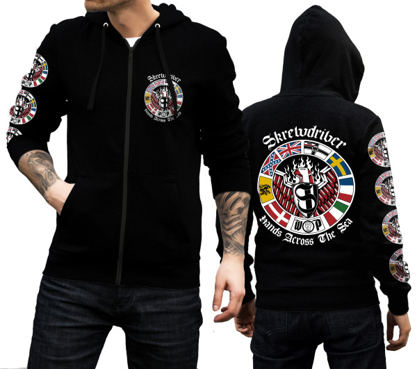 Kapuzenjacke - Skrewdriver - Hands across the sea