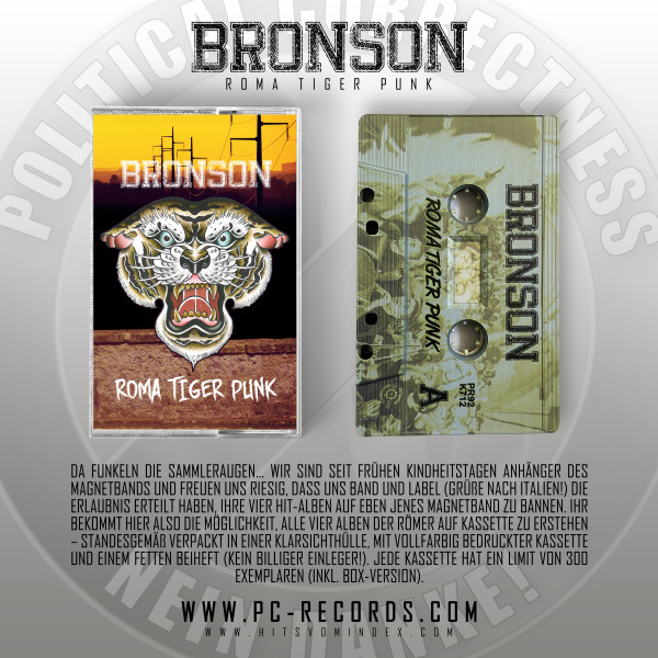 Bronson - Roma Tiger Punk - Kassette