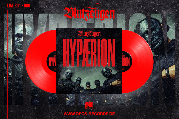 Blutzeugen - Hypærion - Doppel-LP (Rot)