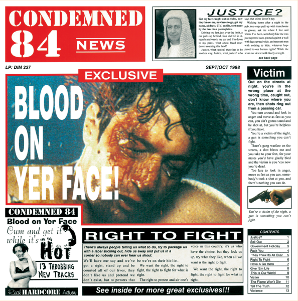 Condemned 84 - Blood on yer face! - LP