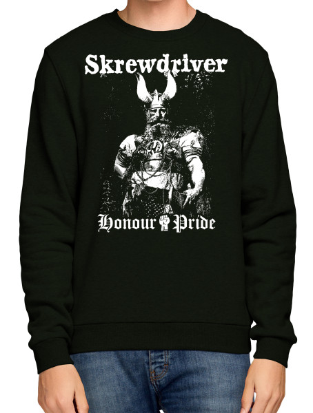 Sweatshirt - Skrewdriver - Honour & Pride